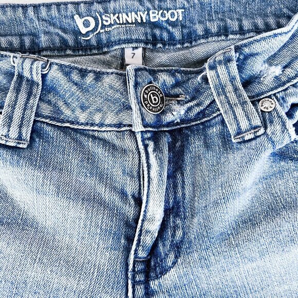 Women's B by Bullhead Pac Sun Jeans | Skinny Bootcut | Light Wash | Size 7 - Picture 9 of 13